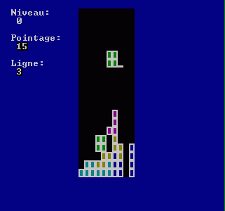 Langage de programmation - Turbo C - Tetris